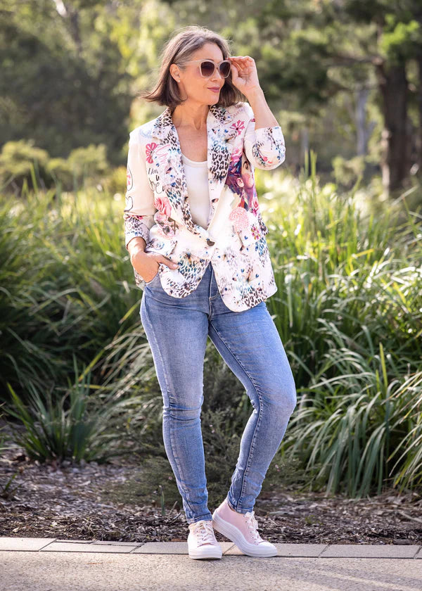 AERIS JACKET IN BLUSH