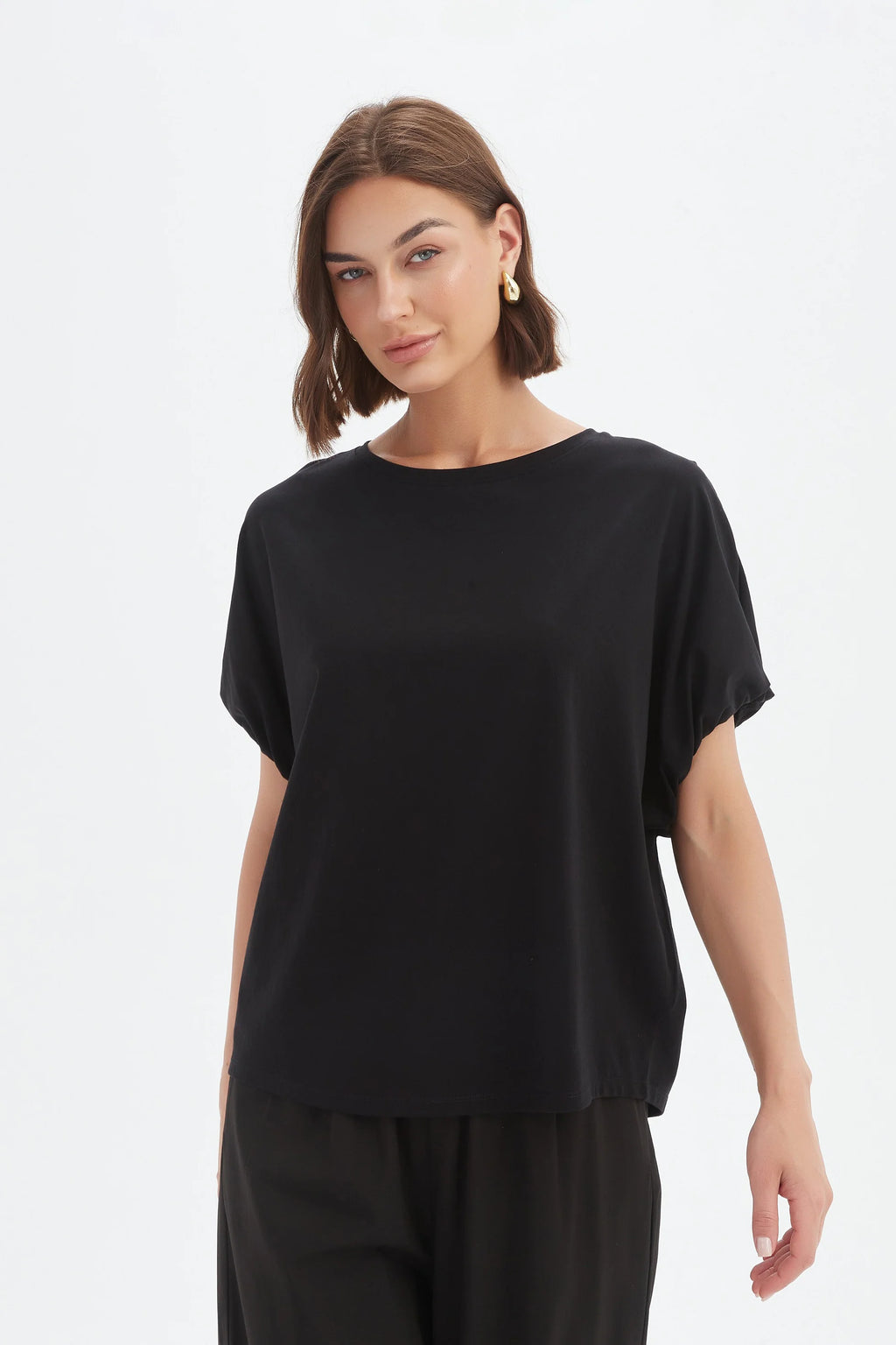 BUBBLE SLEEVE TEE