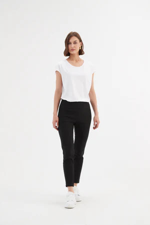 STRAIGHT CROP PANT HIGH ANKLE