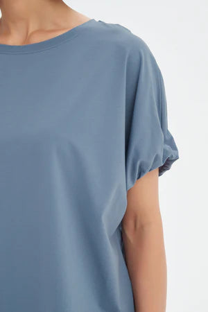 BUBBLE SLEEVE TEE