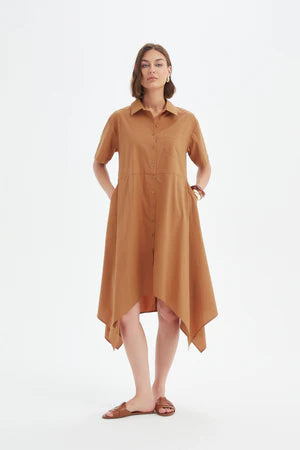 HANKY HEM SHIRT DRESS