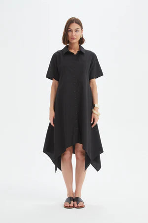 HANKY HEM SHIRT DRESS