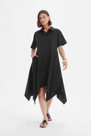 HANKY HEM SHIRT DRESS
