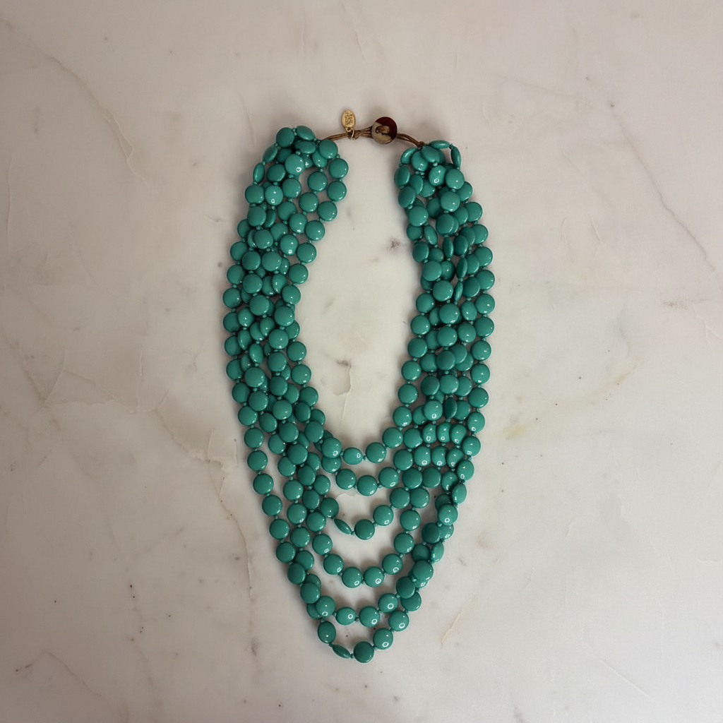 MULTI STRAND STATEMENT NECKLACE