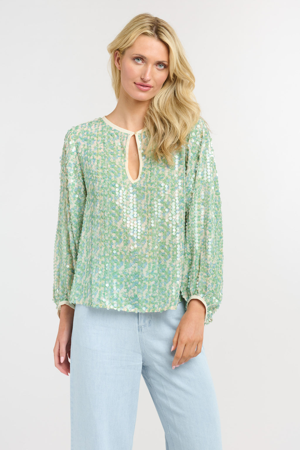 SWAN LAKE SEQUIN TOP