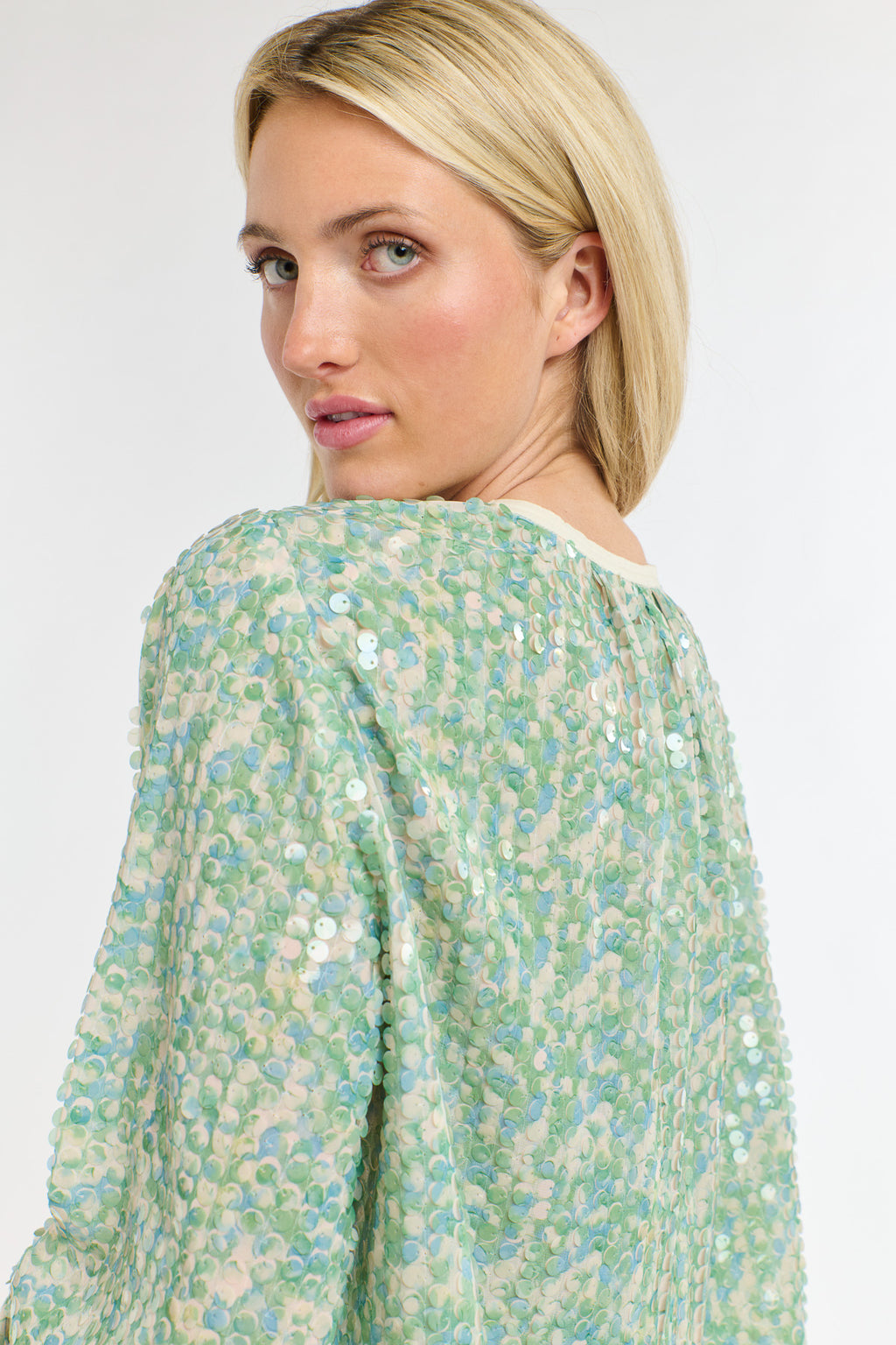 SWAN LAKE SEQUIN TOP
