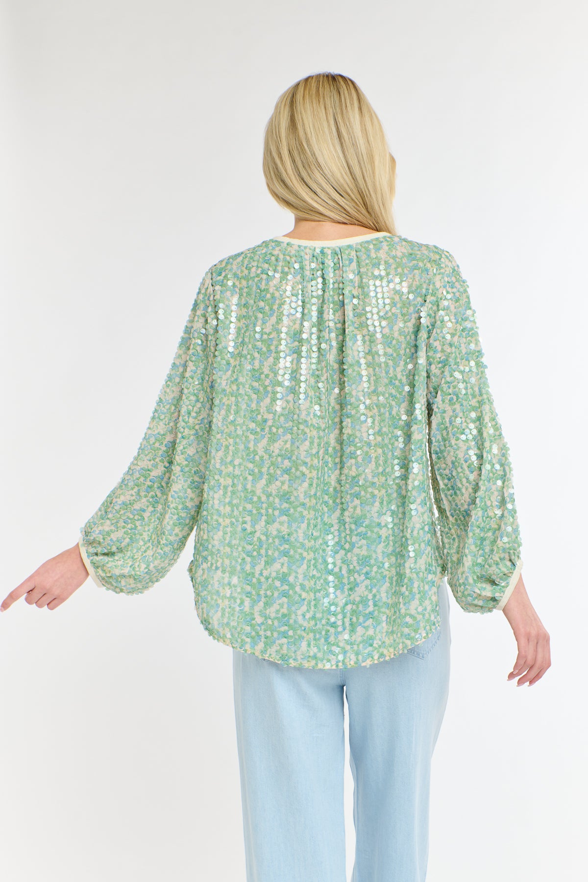 SWAN LAKE SEQUIN TOP