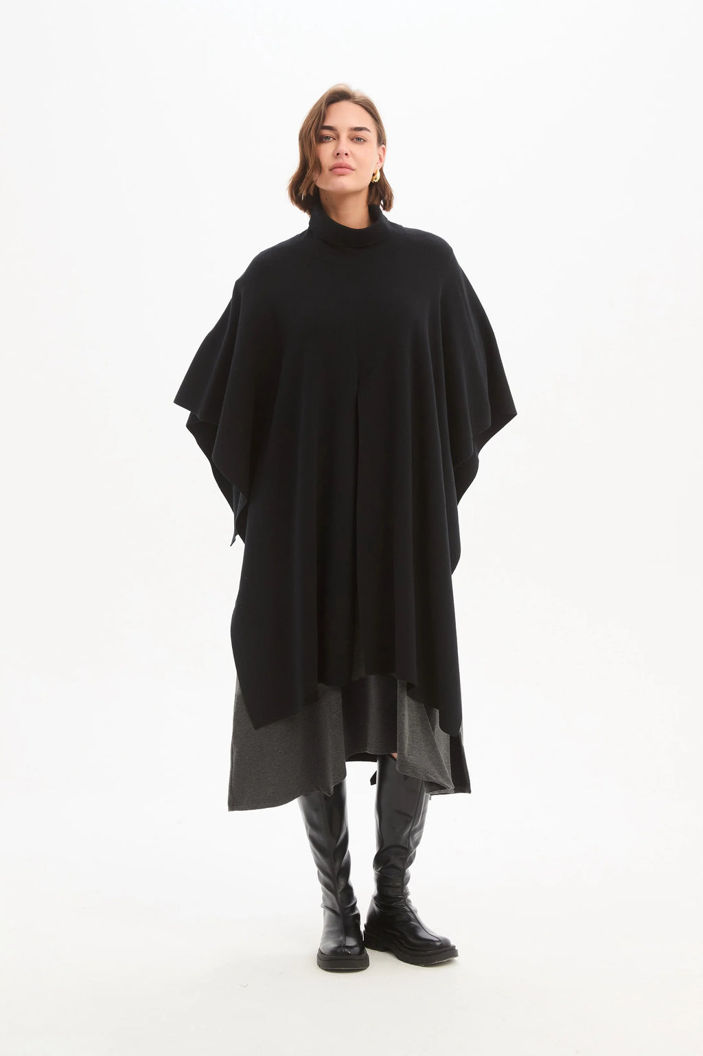 CROSSOVER WRAP KNIT