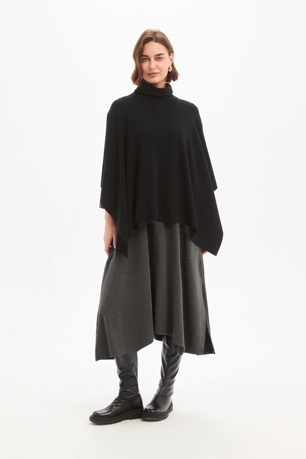 CROSSOVER WRAP KNIT