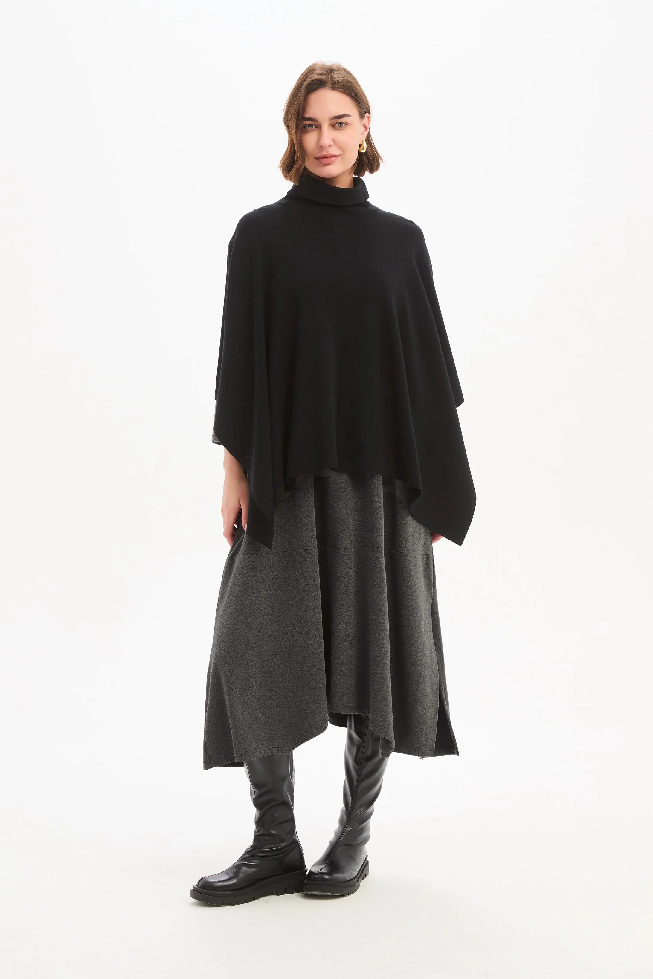 CROSSOVER WRAP KNIT