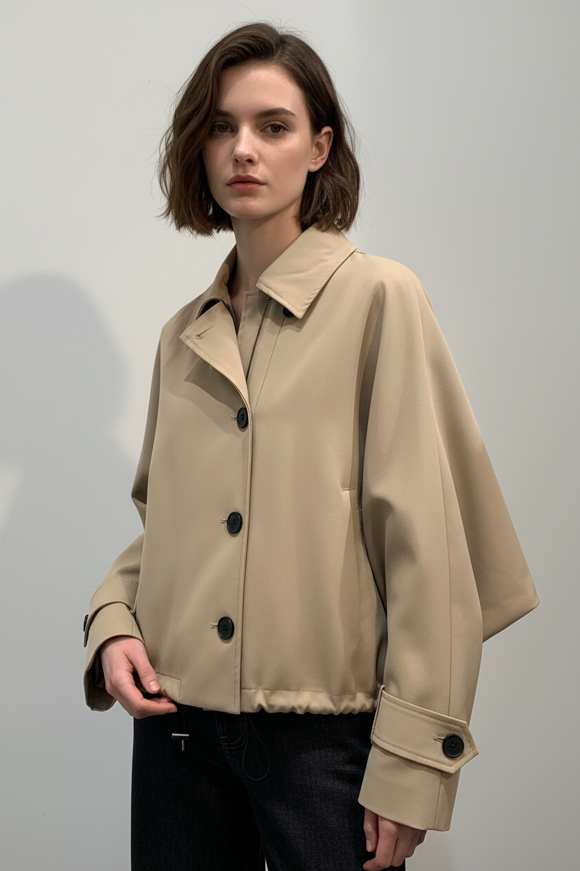 TRENCH-STYLE TIMELESS JACKET