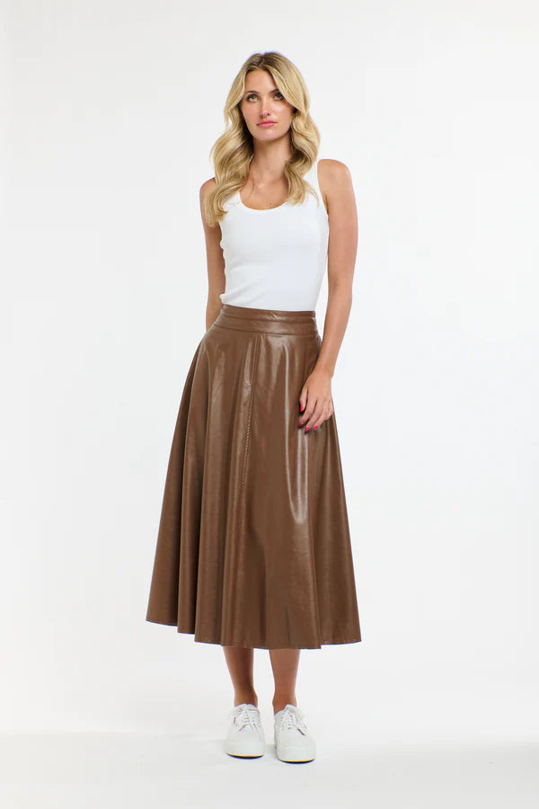 UPDATED DAKOTA PU SKIRT
