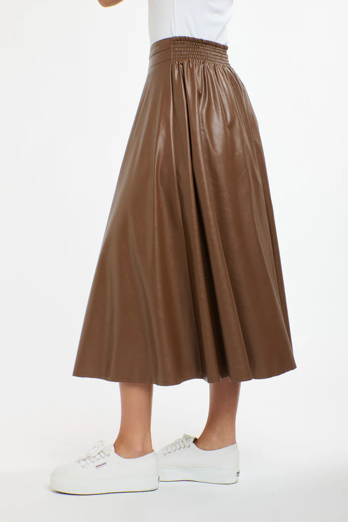 UPDATED DAKOTA PU SKIRT
