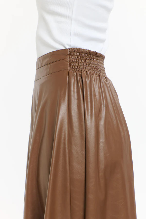 UPDATED DAKOTA PU SKIRT