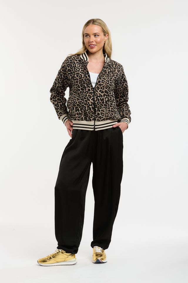 VISCOSE BLACK PANTS