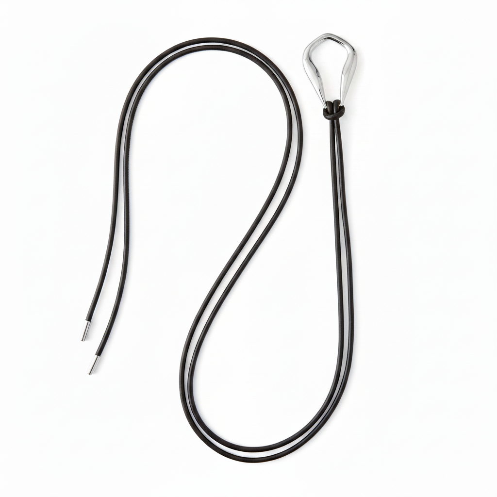 Black Leather Belt - Silver Buckle Flat Lay