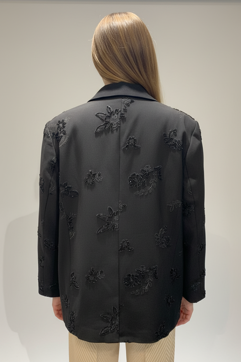 Blazer Bordado - Costas