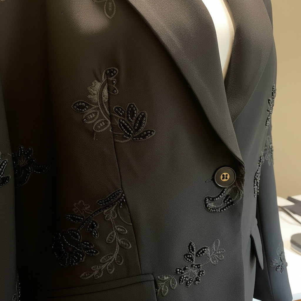 Blazer Bordado - Detalhe