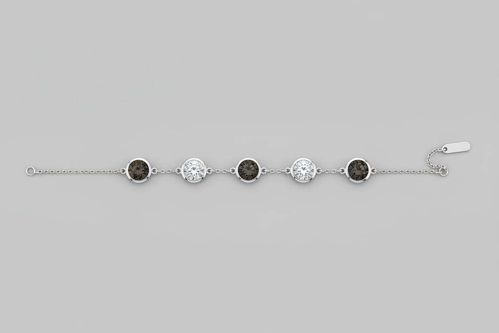 Bracelet grey background