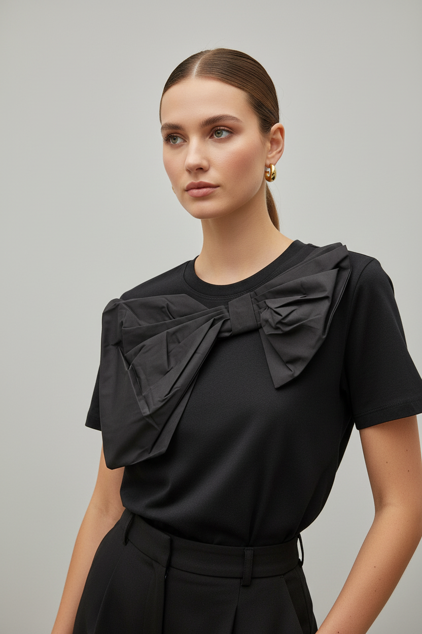 Close-up do detalhe do laço