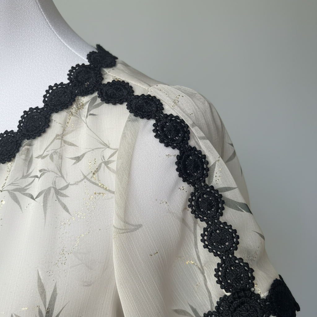 Crochet Lace Detail - No Crystals