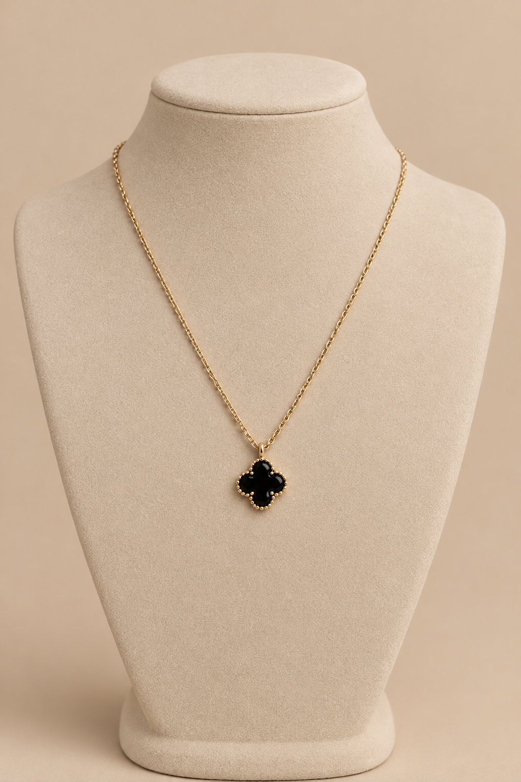 Erin necklace on a jewellery display