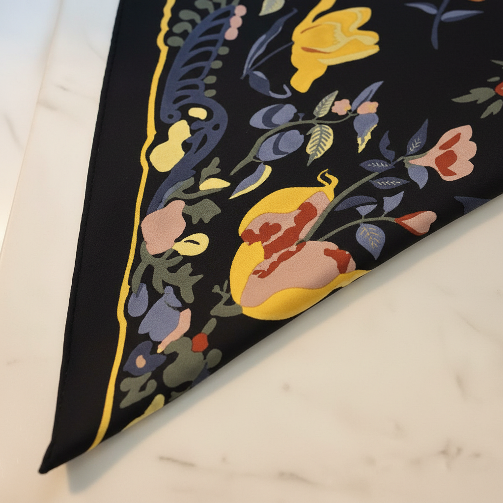 FLORAL PRINT SCARF