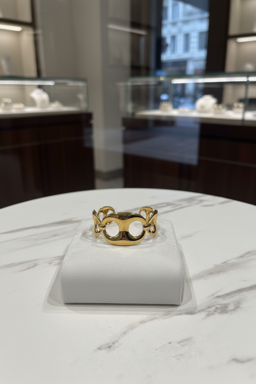 Gold Cuff - Boutique Display