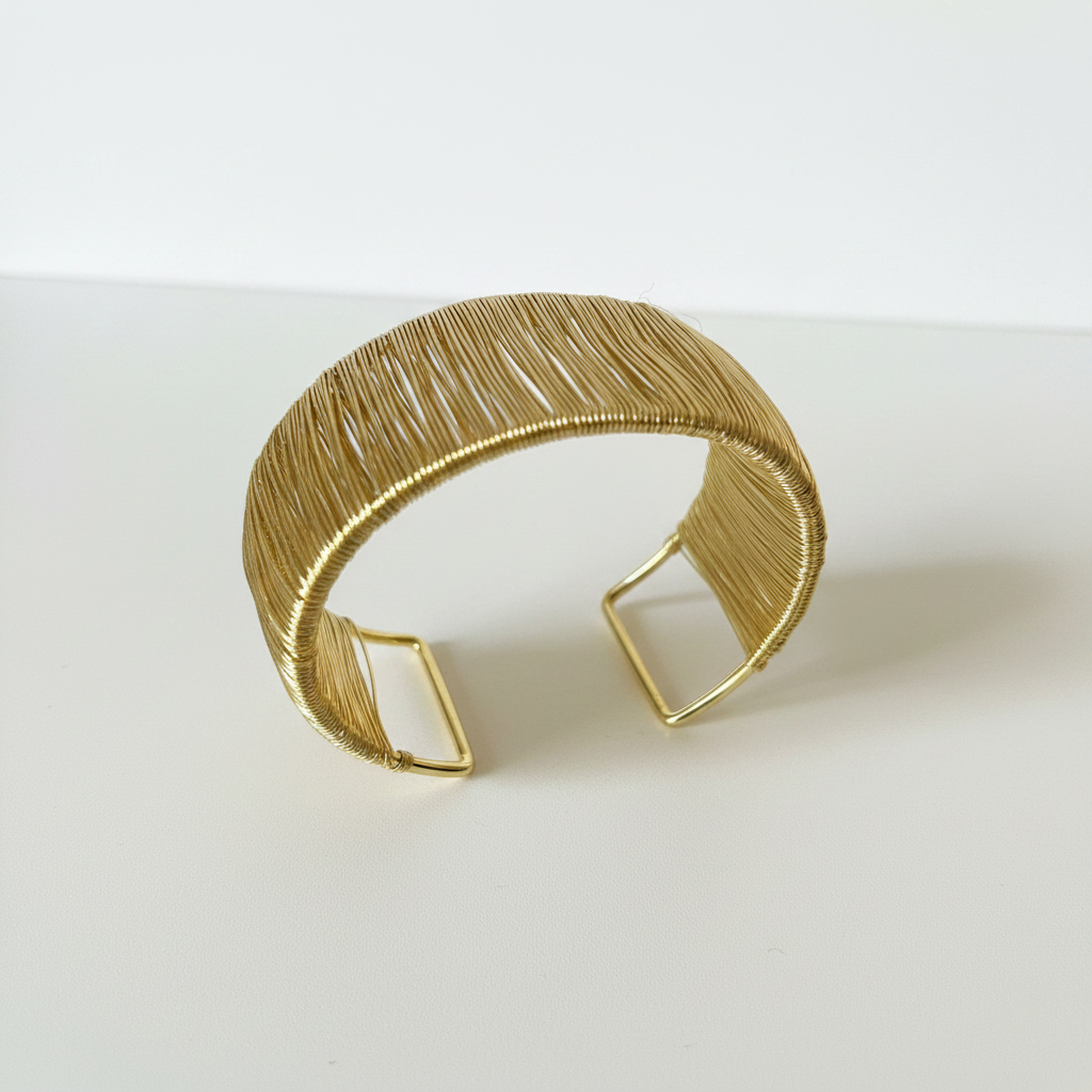 Gold Wire Cuff – Studio Remaster
