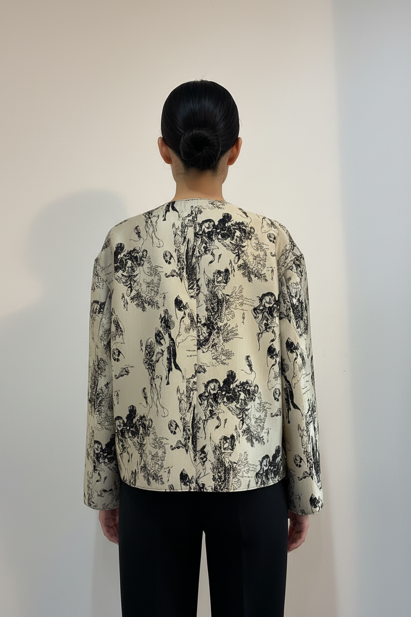 Jaqueta Silk Toile - Costas