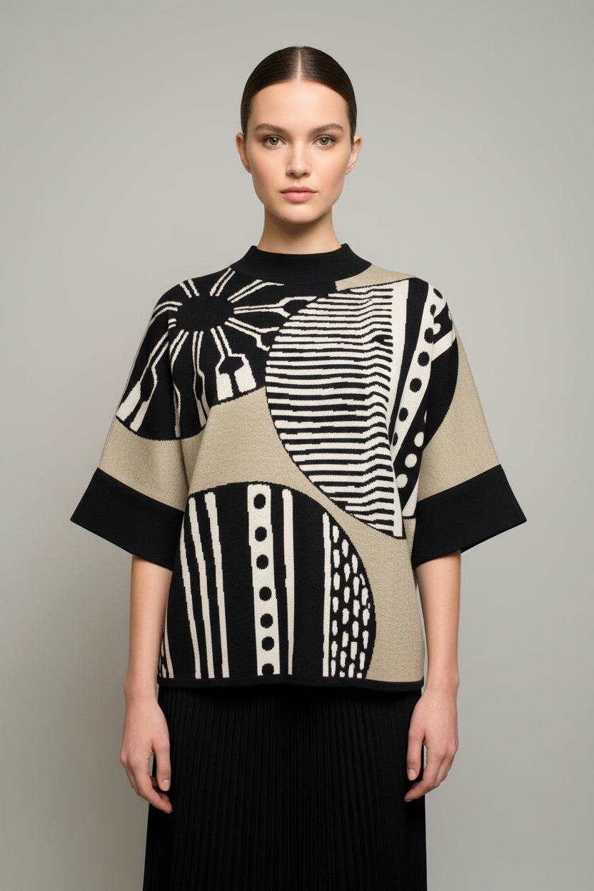 Knit Top - Frente