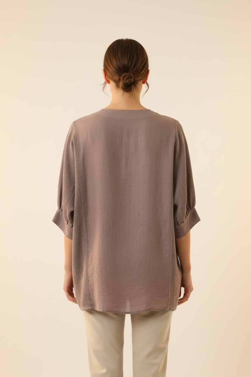 Lucy Top Mocha – Back