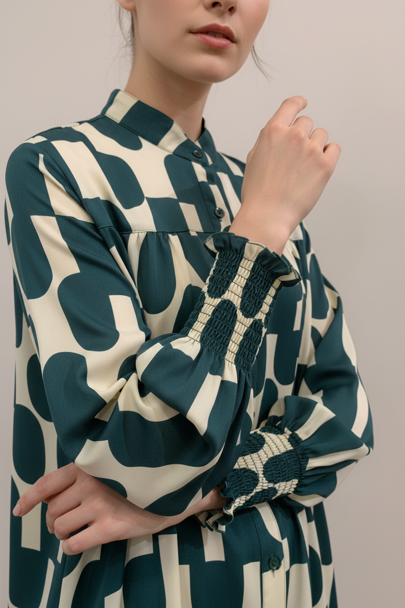 Oval Print Shirt - Detalhe