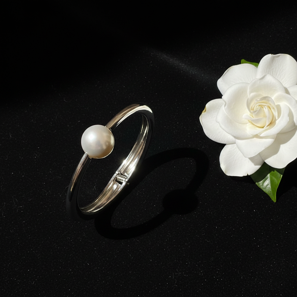 Pearl bangle flat lay v2