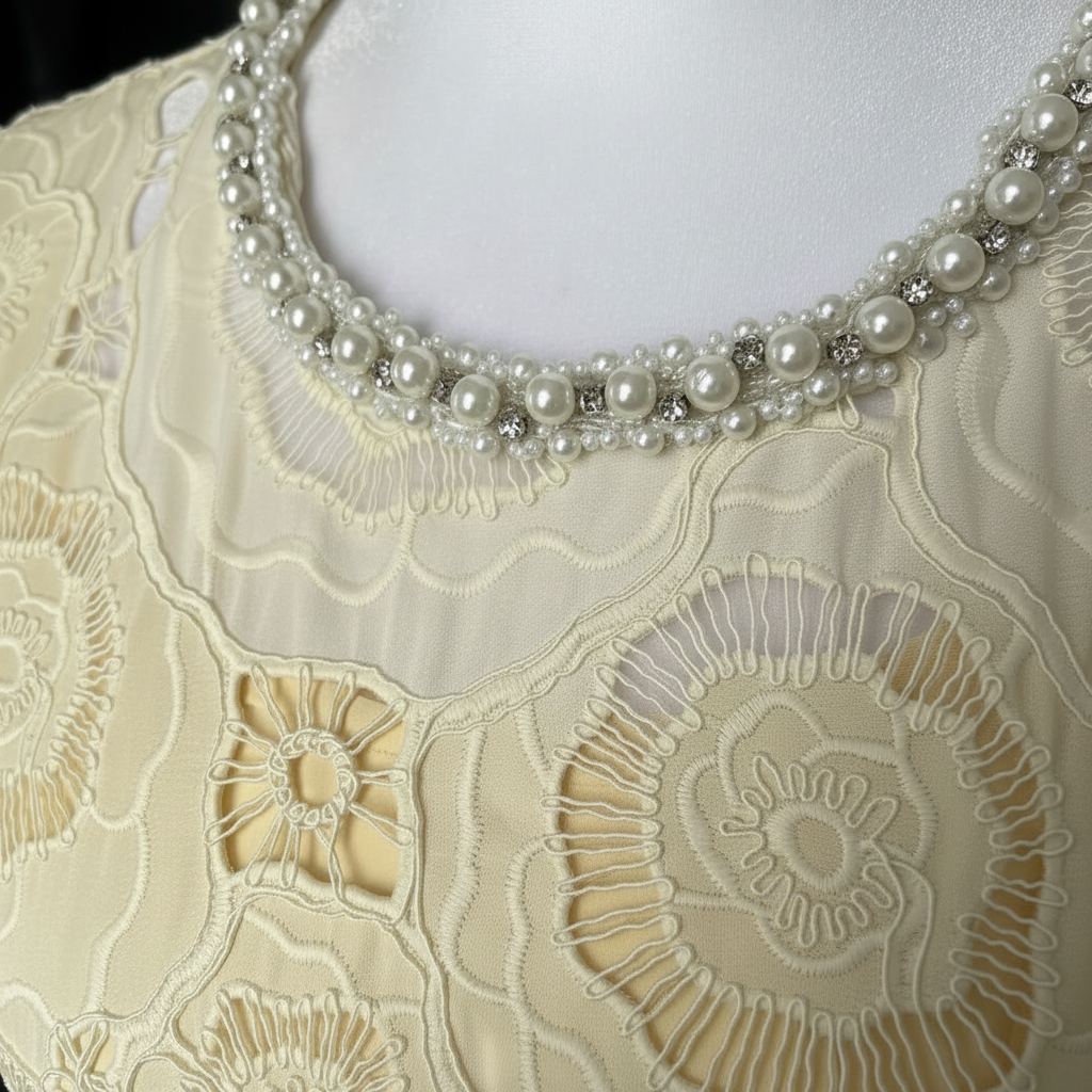 Pearl Lace Dress – Detail