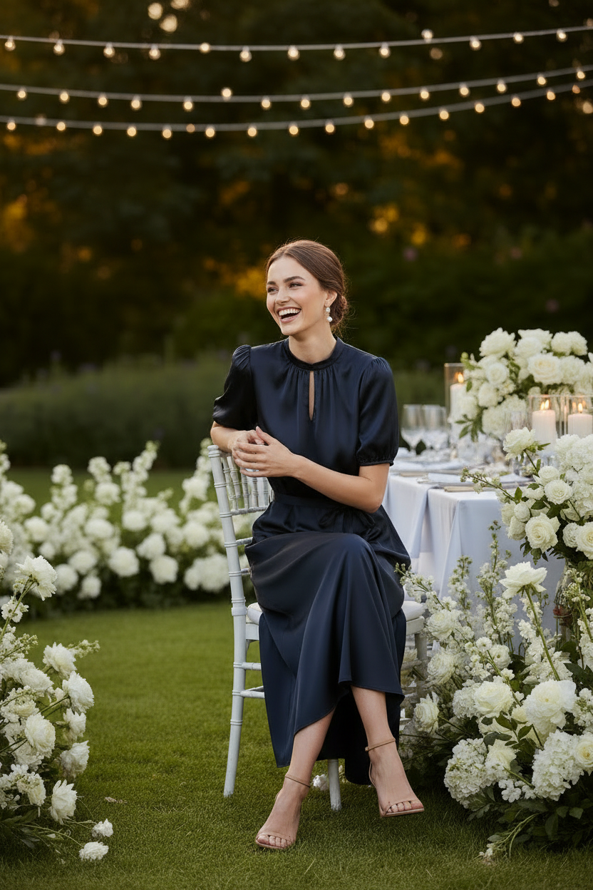 Satin Midi - Seated Reception