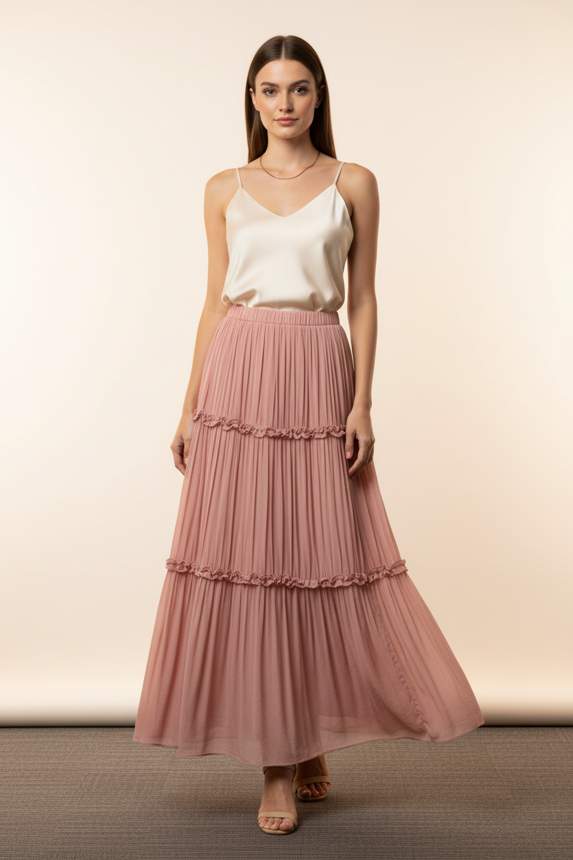Tiered Skirt – Front