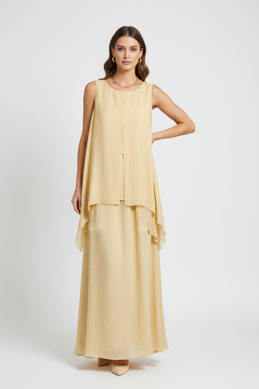 Yellow Linen Set – Editorial