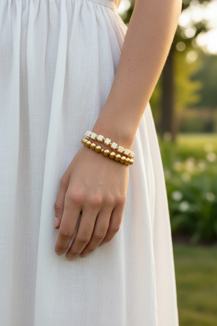 Zen bracelet model outdoor